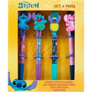 Coffret de 4 Stylos Fantaisie Stitch Disney