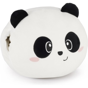Coussin Panda Chauffe-Mains Super Soft 34x26 cm