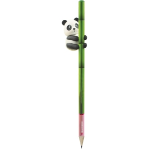 Crayon I Love Bamboo Panda avec Gomme