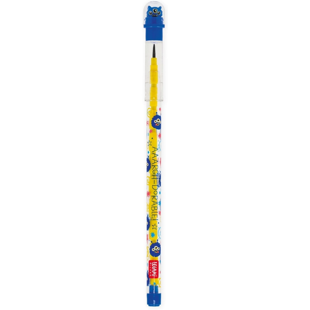 Crayon empilable Monsters - Pratique et Fun