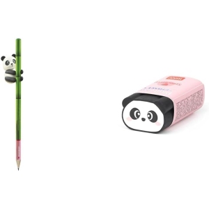 <p><strong>Crayon et gomme Panda I Love Bamboo</strong></p>