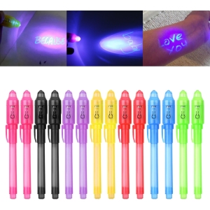 Crayons à Encre Invisible avec Lumière UV – 14 pièces