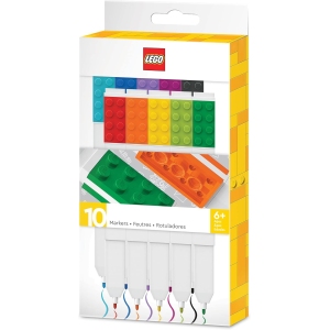 <p><strong>Ensemble de 10 Marqueurs LEGO Créatifs</strong></p>