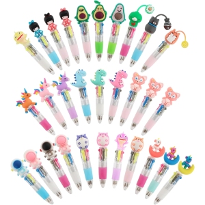 Ensemble de 30 Stylos à Bille Kawaii