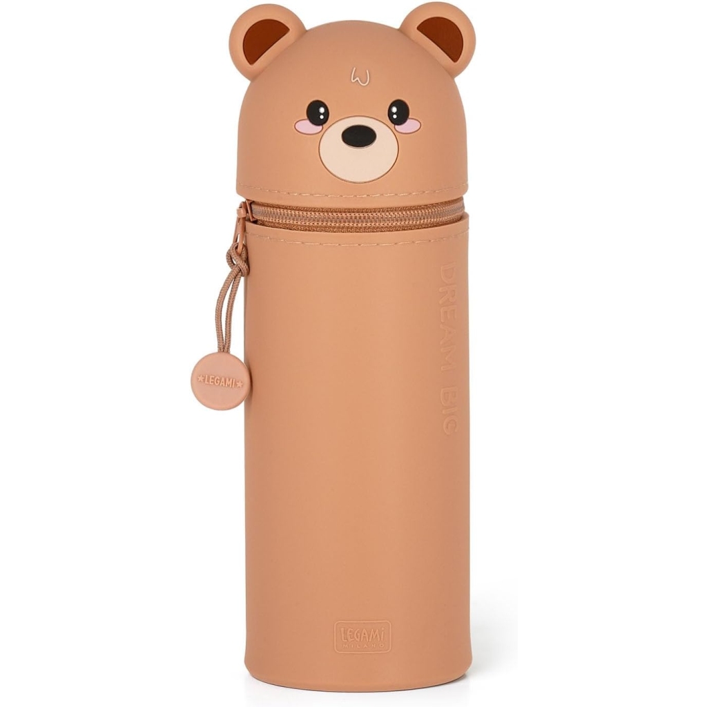 Étui École Kawaii 2 en 1 en Silicone Souple
