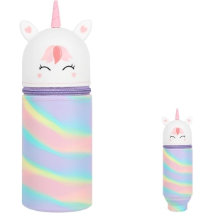 « Étui Silicone Kawaii Licorne Rétractable 2 en 1 »