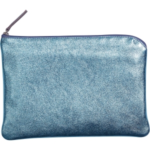 Etui Universel en Cuir Turquoise 23×16 cm