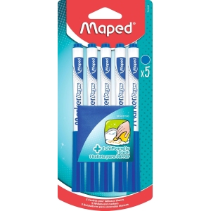 Feutres Effaçables à Sec Maped – 5 + Chiffonnette