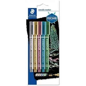 <p><strong>Feutres Métalliques Staedtler - 5 Couleurs</strong></p>