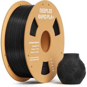 Filament PLA+ Rapide Noir 1kg - Précision 0,02 mm