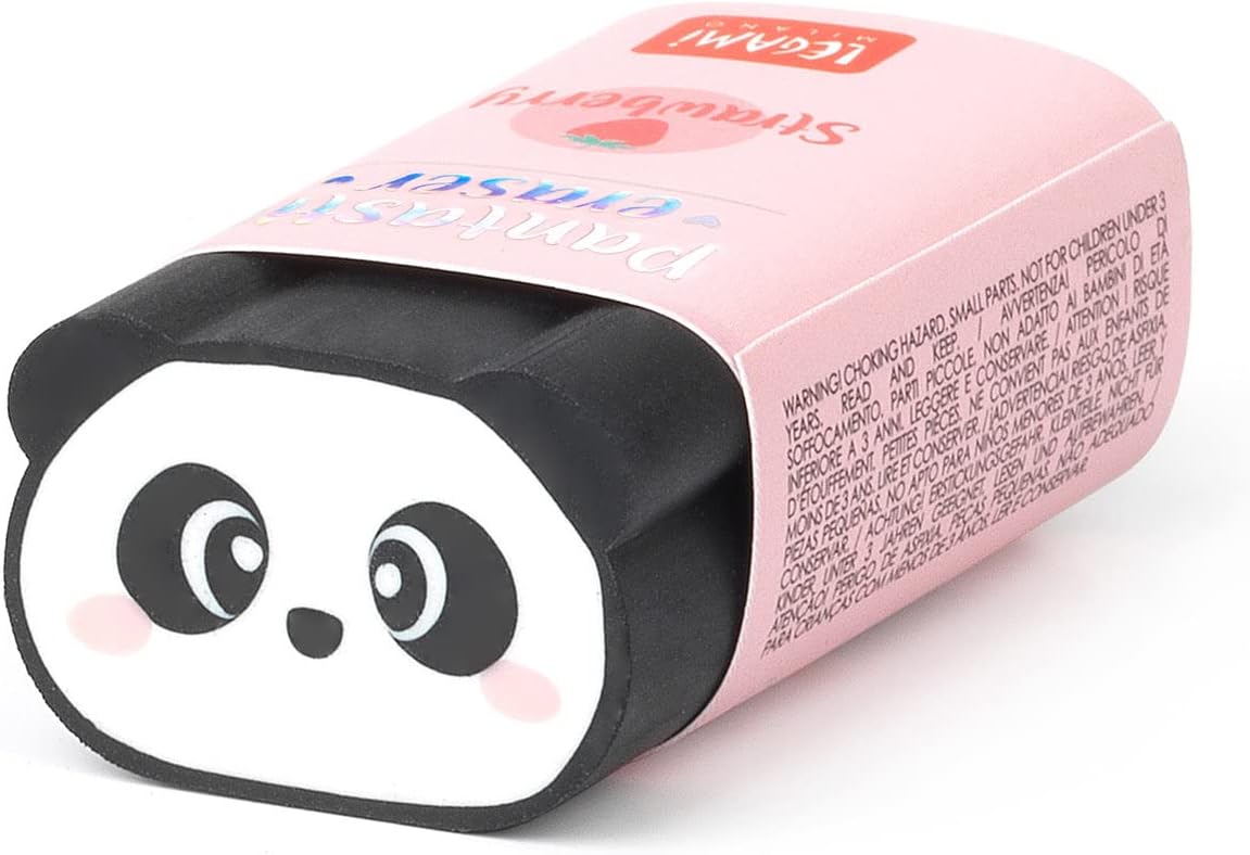 Gomme Panda Pantastic - Caoutchouc Parfumé Fraise
