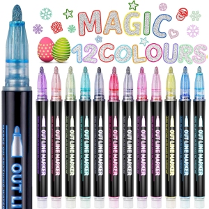 Jouet Paillettes Feutres Magiques pour Filles