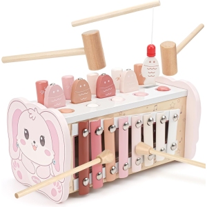 Joyreal 4 en 1 : Xylophone et Jeux Éducatifs