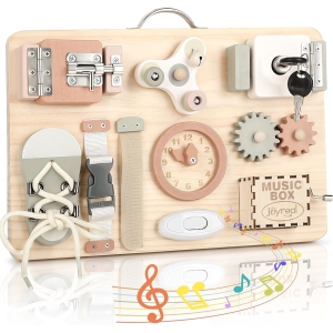 Joyreal Busy Board Montessori - Jeux Éducatifs Bébé