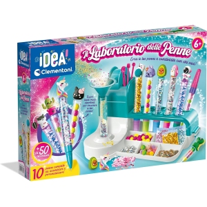 Kit Créatif Clementoni : Stylos Colorés à Personnaliser