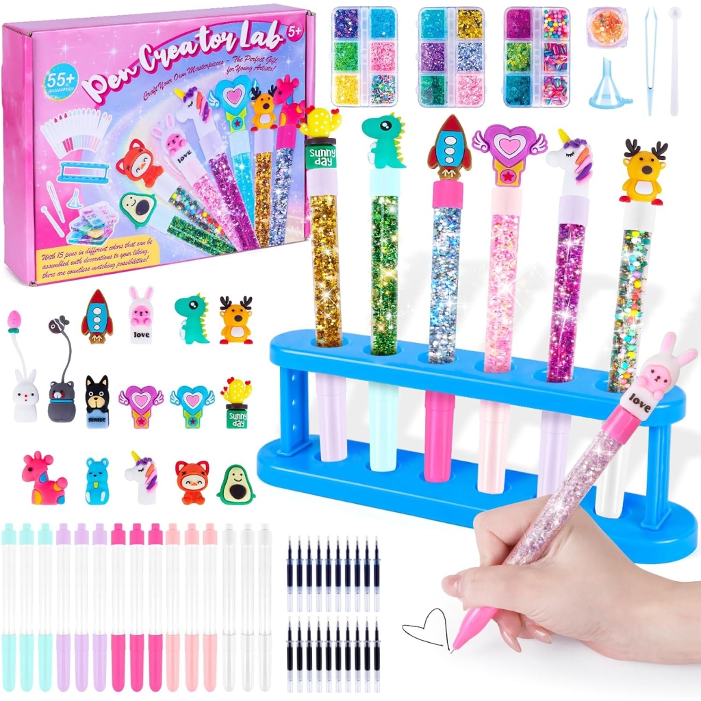 Kit Créatif : Fabriquez vos Stylos Amusants !