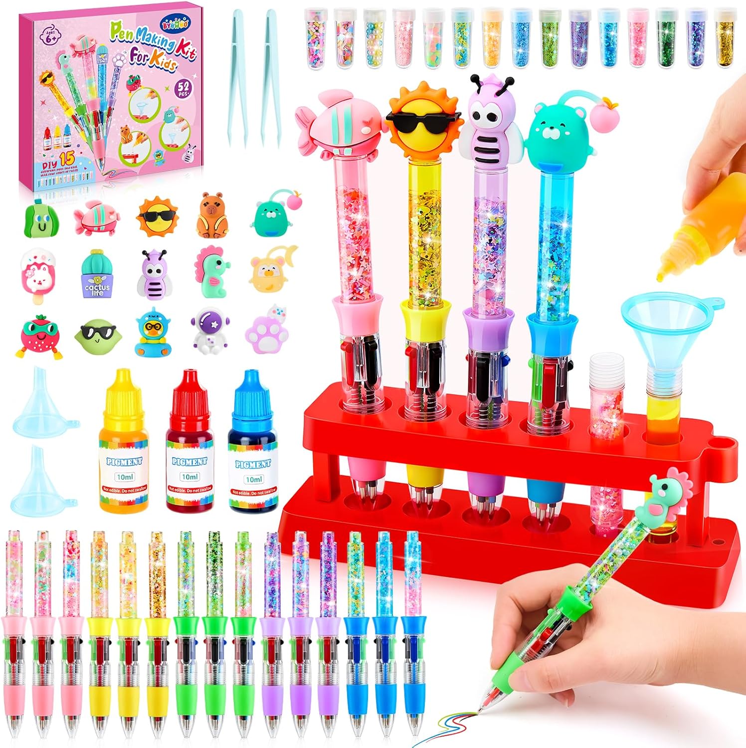 Kit Créatif Stylo Enfant - 15 Pièces
