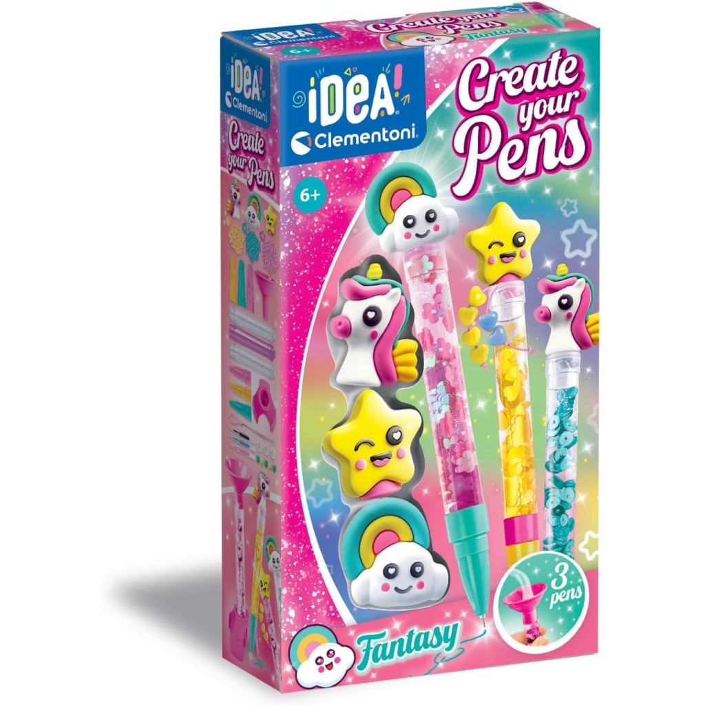Kit DIY Stylos Personnalisables pour Enfants