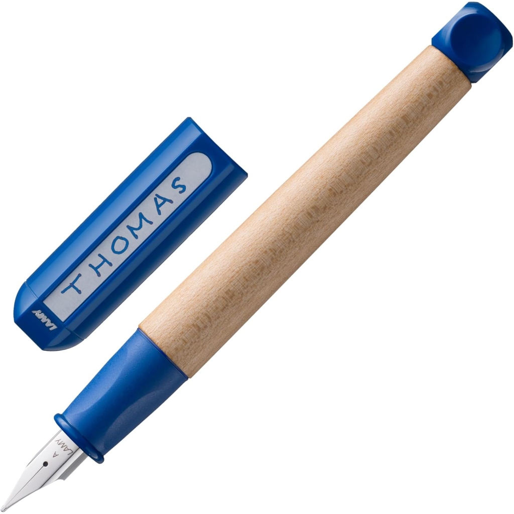 Stylo Plume Enfant Ergonomique Bleu Lamy ABC