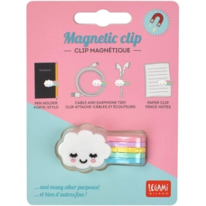 Legami - Clip Magnétique Arc-en-Ciel, Pratique et Coloré