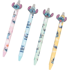 Lot de 4 Stylos Effaçables Stitch – Disney