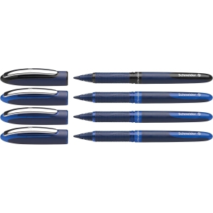 Lot de 4 Stylos Roller Indélébiles – Schneider