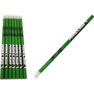 Lot de 8 Crayons Minecraft pour Enfants