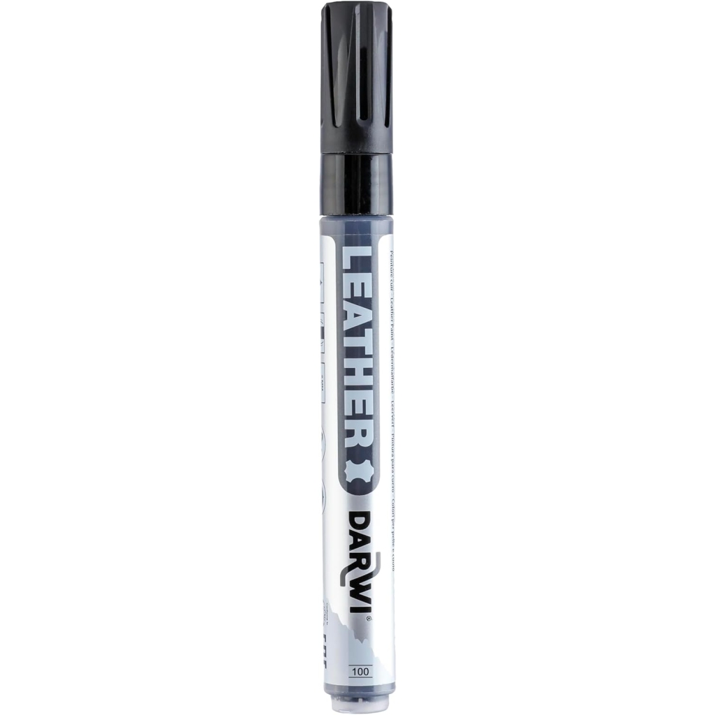 Marqueur Noir pour Cuir 2 MM - 6 ML