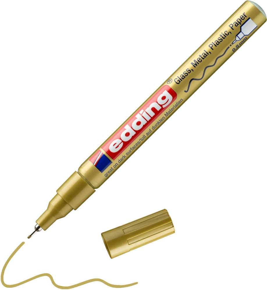 Marqueur Peinture Brillante Or - Pointe Extra Fine