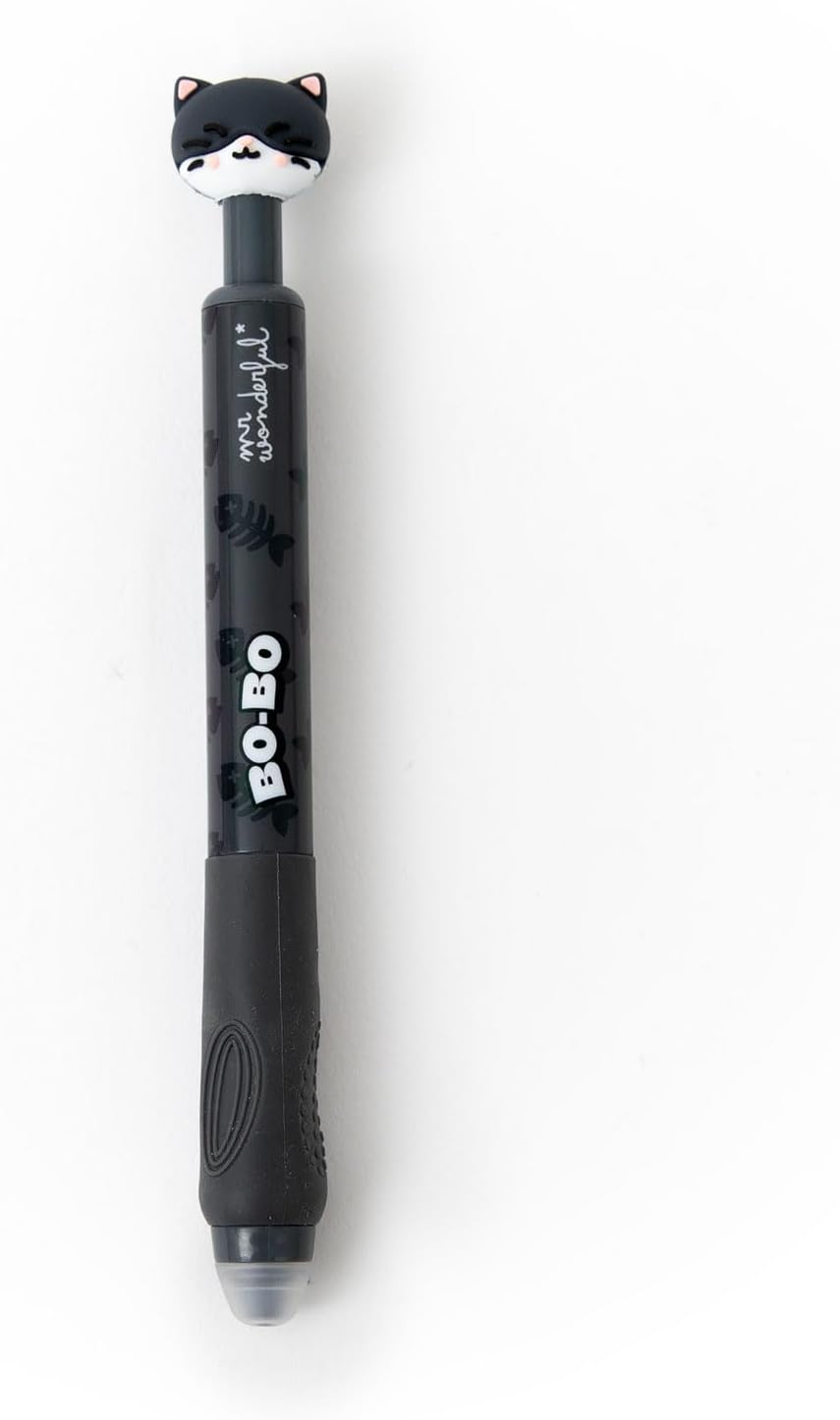 Mr. Wonderful - Stylo Effaçable avec Gomme Intégrée
