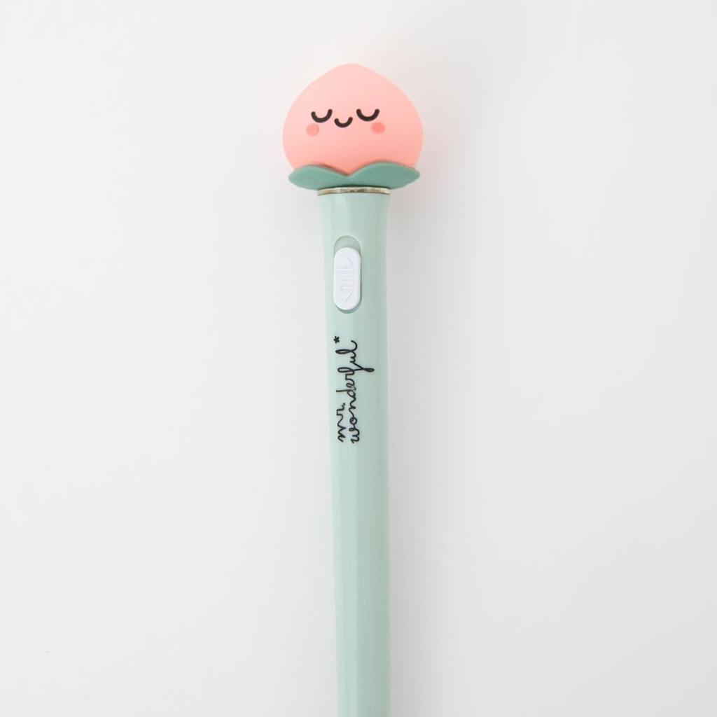 Mr. Wonderful Stylo Lumineux Pêche Amusant