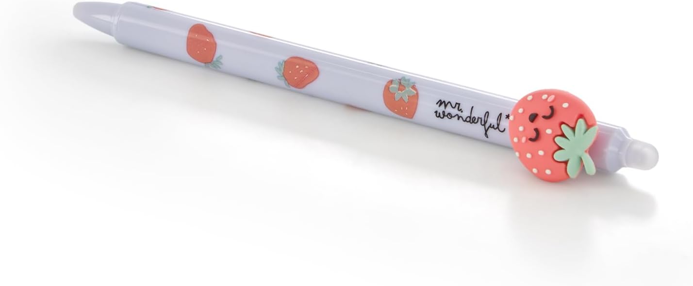 Mr. Wonderful : Stylo Effaçable Fraise – Image 2