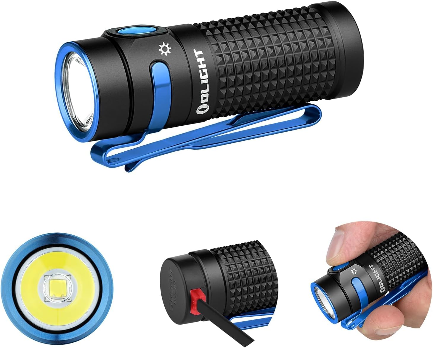 OLIGHT Baton 4 : Lampe Poche LED 1300 Lm