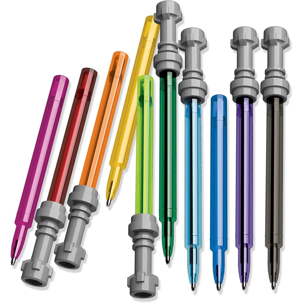 Pack de 10 Stylos Gel Star Wars - Sabres Laser