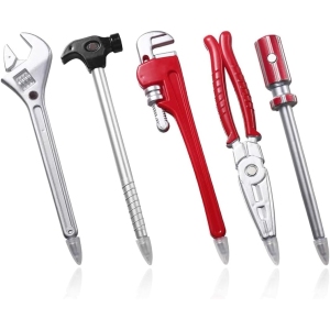 Pack de 5 Stylos Fantaisie avec Outils