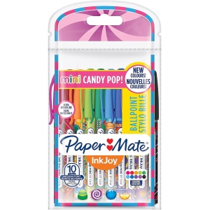 Pack de 6 Stylos Bille InkJoy Candy Pop