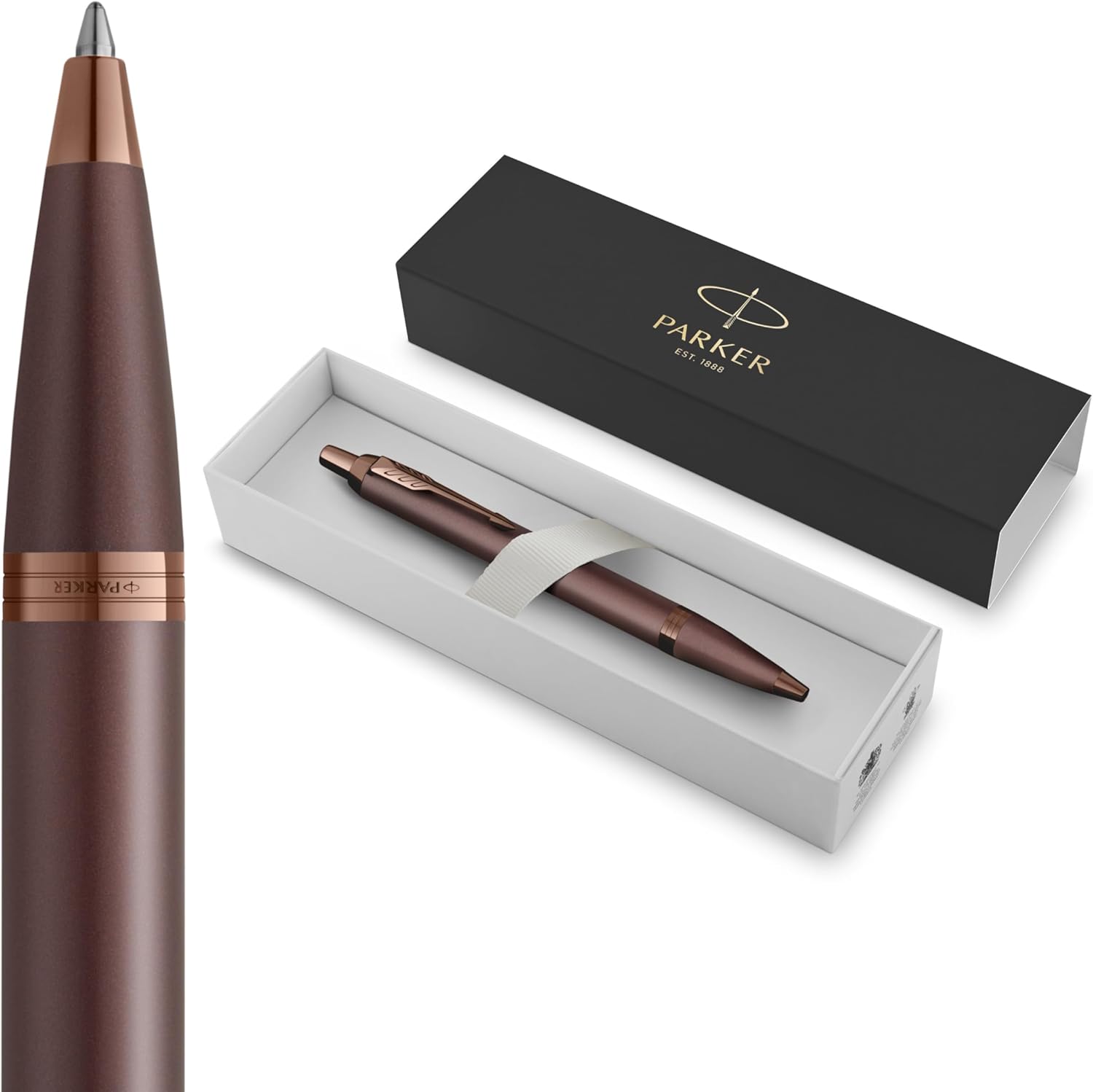 Parker IM Monochrome Stylo Bille Bordeaux - Coffret Cadeau