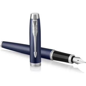 Parker IM Stylo Plume Bleu Mat – Coffret Cadeau