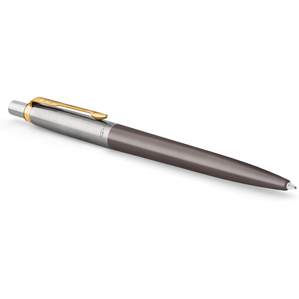 Parker Jotter Stylo Bille Laque Grise Or