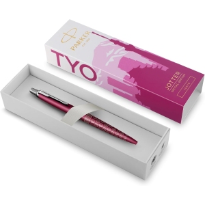Parker Jotter Tokyo Rose - Coffret Cadeau en Chrome
