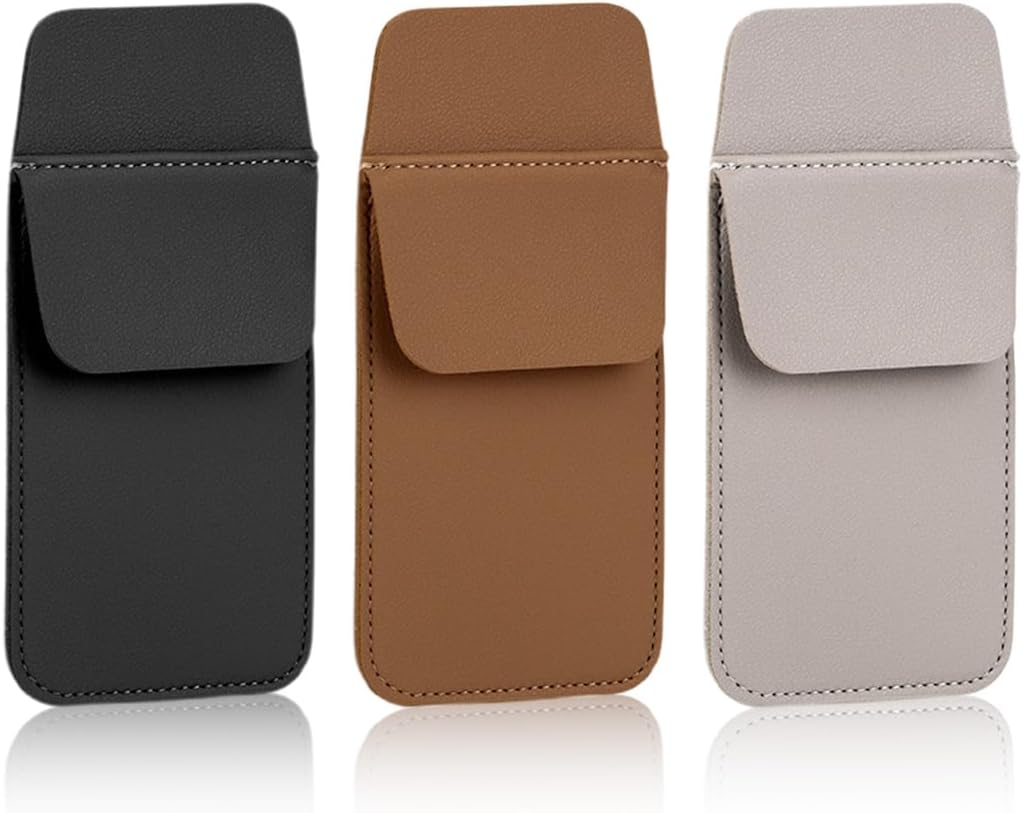 Pochette en Cuir Multi-Usages pour Stylo