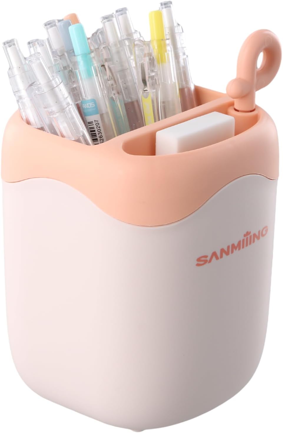 Porte-Stylo Décoratif Fleurs Rose