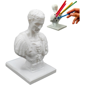 Porte-crayon César en résine créatif 16,5 cm
