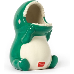 Porte-stylos Dino en céramique, idée cadeau