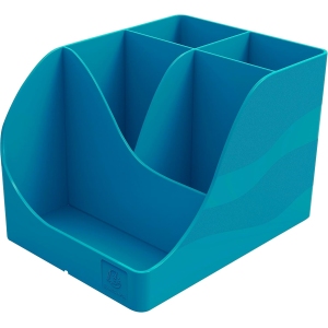 Pot à Crayons Pen Wave Neo Deco Bleu Canard
