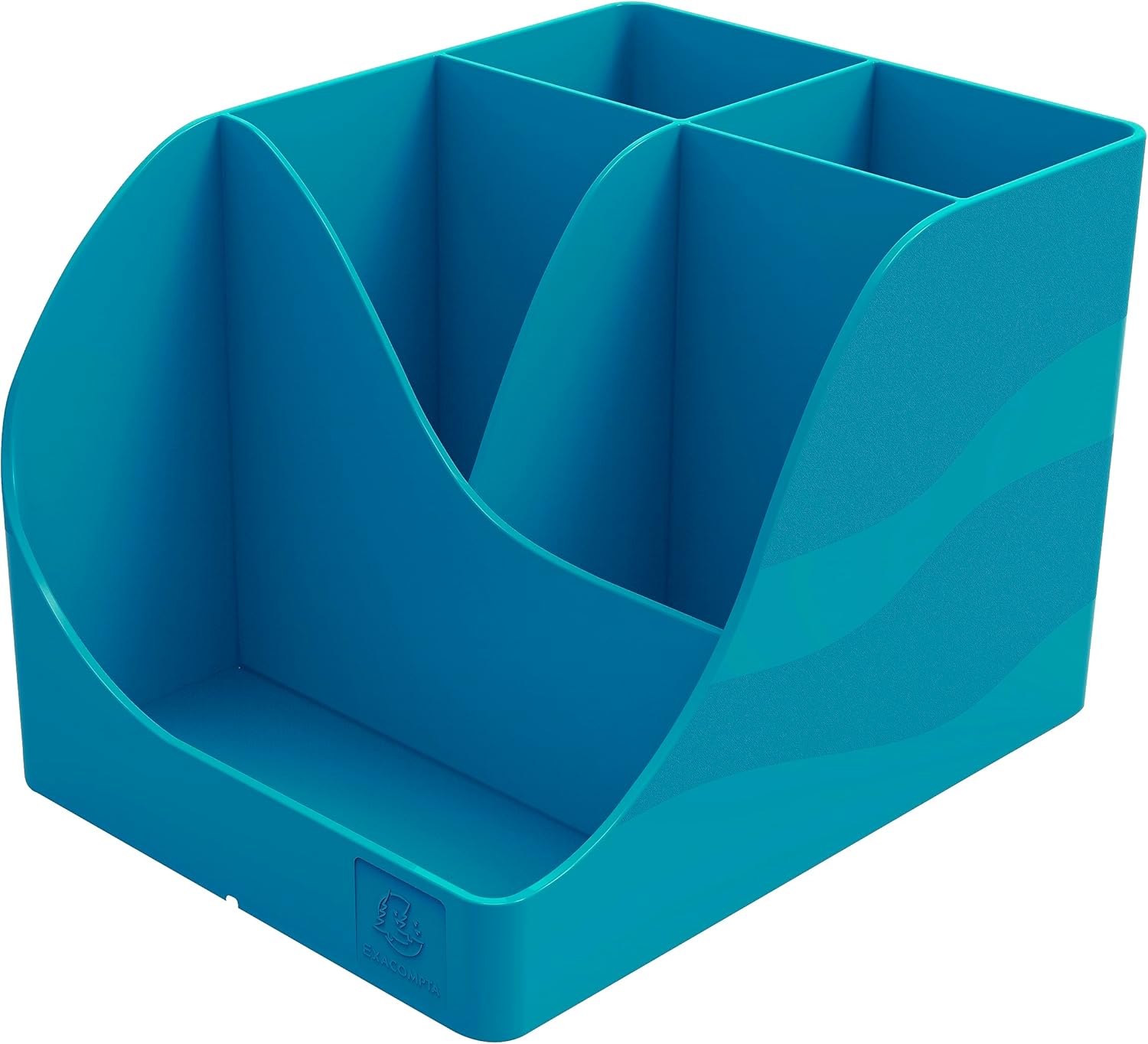 Pot à Crayons Pen Wave Neo Deco Bleu Canard