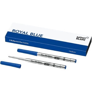 Recharge Montblanc BP M Royal Blue x2