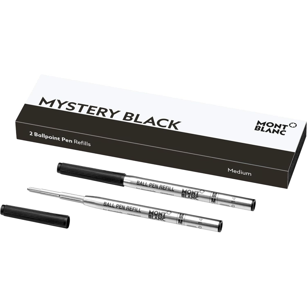 Recharge Stylo Bille Montblanc 2x Mystery Black