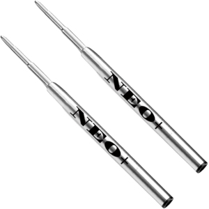 Recharges NEO+ pour stylos Montblanc - 2 encriers noirs