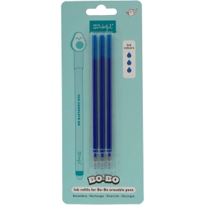 Recharges d’Encre Gel Thermosensible – Lot de 3 Bleu